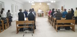 Msza św w kaplicy Sióstr dla Rodziny Misyjnej Ks Andrzej Midura, 